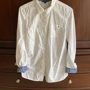 Tommy Hilfiger Polka Dot Button Down